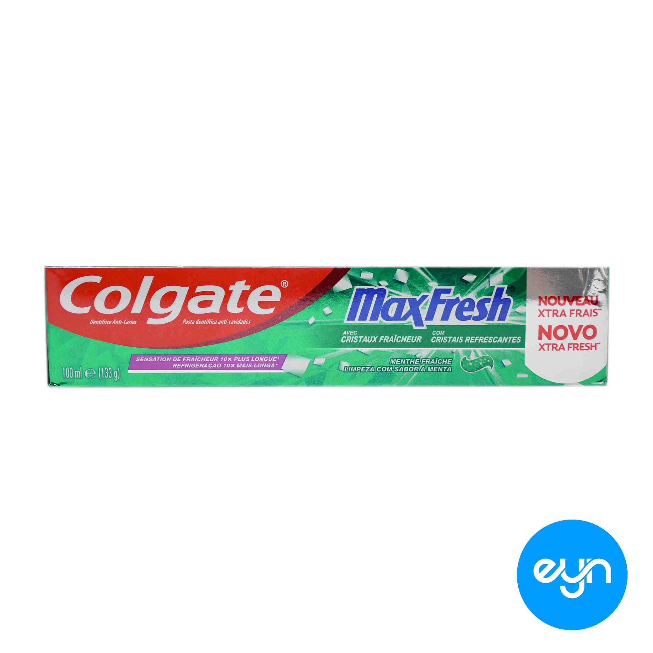 خمير دندان کلگيت 100 ميل هندي مدل max fresh clean mint 