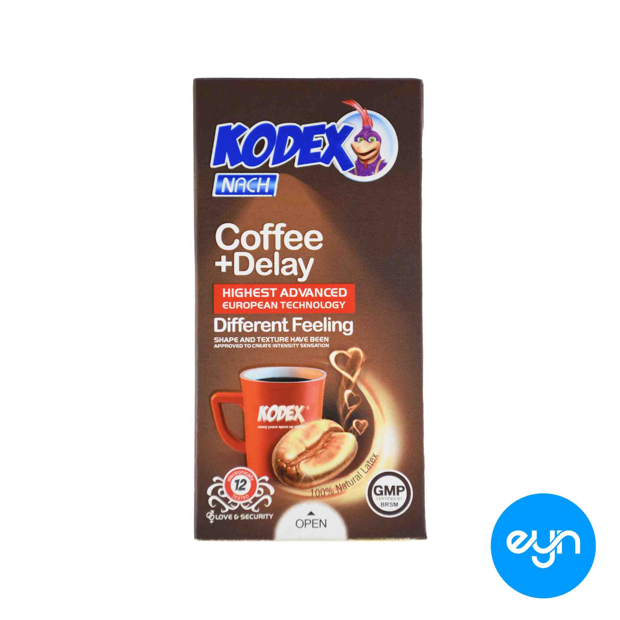 کاندوم کودکس مدل coffe +delay  