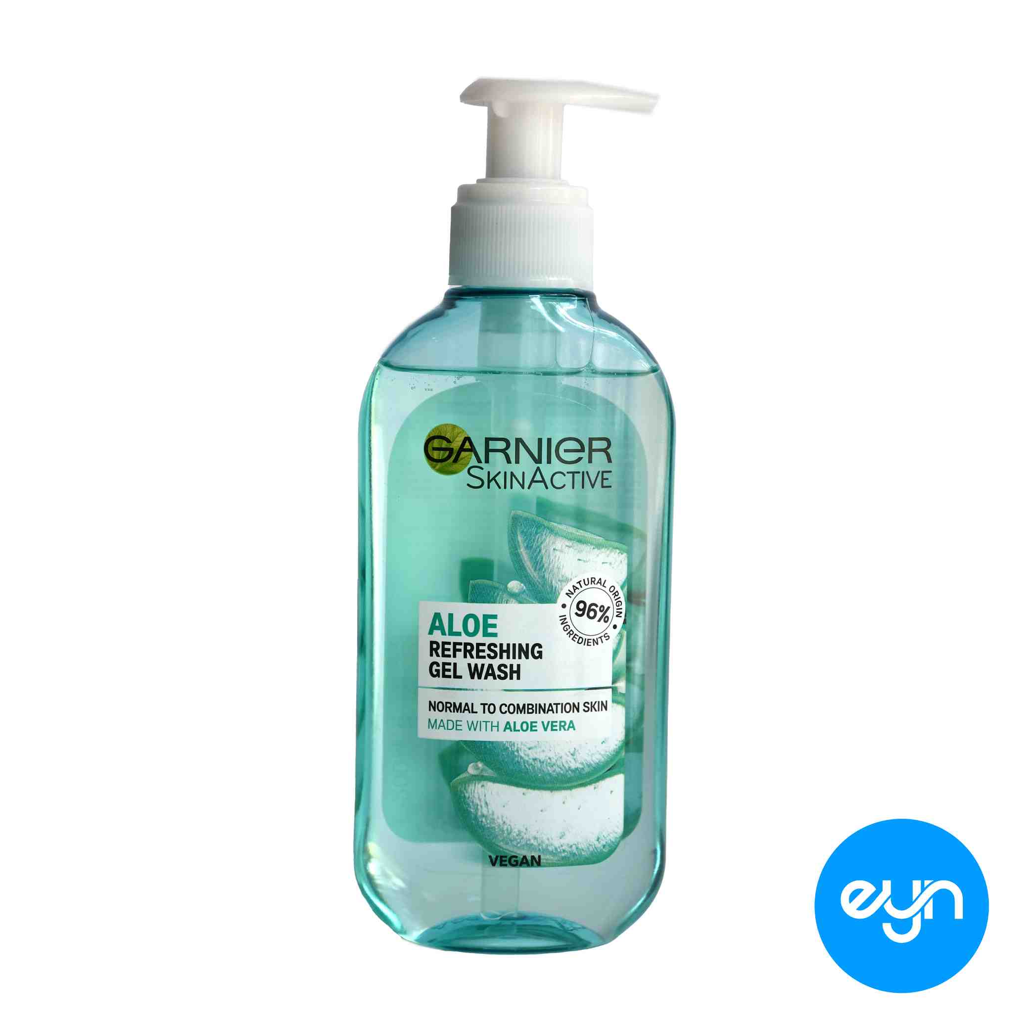 ژل شستشوي صورت گارنير لهستاني 200 ميل مدل aloe 