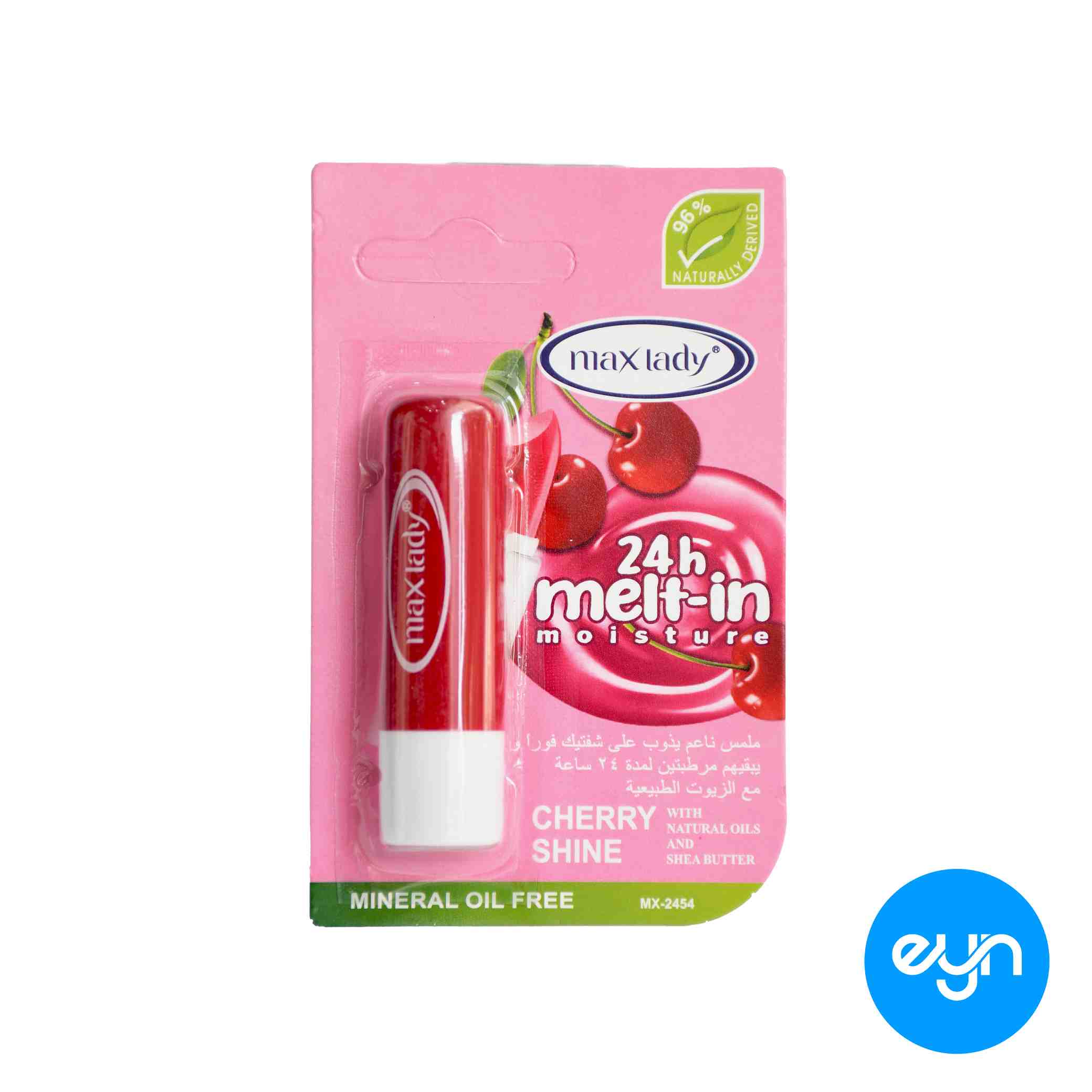 ليپ بالم مکس ليدي تايلندي 3 گرمي cherry shine 