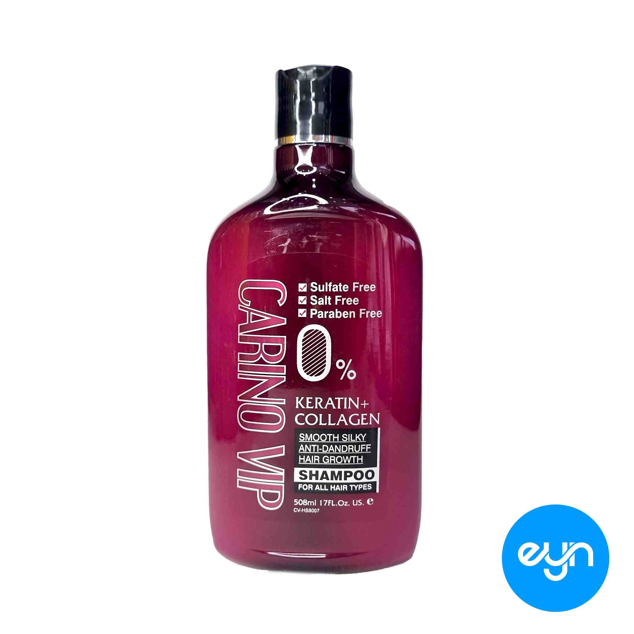 شامپو سر کارينو فرانسوي 508 ميل مدل keratin colagen 