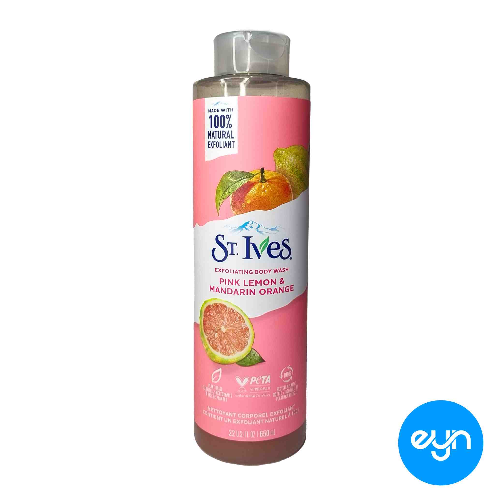 شامپو بدن سنت ايوز آمريکايي 650 ميل مدل  pink lemon & mandarin orange 